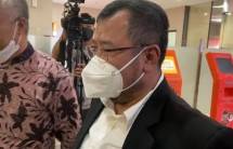 Mantan Presiden Aksi Cepat Tanggap (ACT) Ahyudin memenuhi panggilan pemeriksaan Bareskrim Polri, Jumat (8/7). foto tribratanews polri