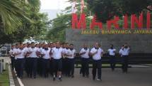 Senam Kebugaran Jasmani Upaya Prajurit Korps Marinir Jaga Kebugaran Tubuh
