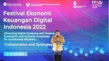 Gubernur BI dan Menko Airlangga Resmi Membuka Festival Ekonomi Keuangan Digital Indonesia 2022