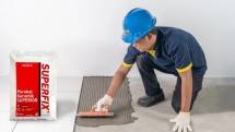 Superfix dan Supergrout A+ Cara Mudah Atasi Lantai Ubin Pecah