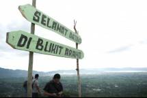 Menteri Pariwisata dan Ekonomi Kreatif Sandiaga Salahuddin Uno mendorong pengembangan sport tourism di Desa Wisata Lonuo (Bukit Arang), Gorontalo