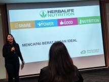 Senior Director and Country General Manager Herbalife Nutrition Indonesia, Andam Dewi mengatakan Herbalife Nutrition meyakini bahwa hidup sehat itu dibangun dari keseimbangan nutrisi dan olahraga teratur