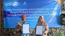 Sinergi dengan Perum Jasa Tirta II, BSI Dorong Layanan Perbankan Syariah