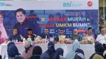 BSI Konsisten Dukung Usaha Lokal Via Pasar Rakyat UMKM BUMN di Langsa Aceh