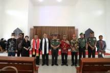 KASAD Jenderal TNI Dudung Abdurachman Resmikan Gereja El Shaddai Palangkaraya 