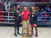 Atlet Tinju Lantamal XI Sukses Raih Emas di Ajang Bupati Merauke Cup Liga Tinju