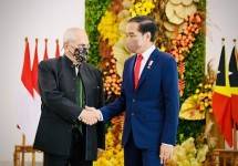 Presiden Jokowi Sambut Kunjungan Resmi Presiden Jos&eacute; Ramos-Horta di Istana Bogor