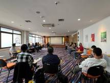 PT Perusahaan Perdagangan Indonesia/PPI member of ID Food melakukan refreshment melalui pelatihan yakni Impactfull Communications Skills Training terkait komunikasi efektif 