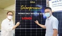 Kerjasama LONGi dan Utomo SolarUV