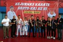 Putra Prajurit Batalyon Roket 2 Marinir Sabet Juara Satu di Event Kejurnas Karate Shoto-Kai ke VI 