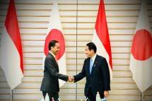 Presiden Jokowi dan PM Kishida Fumio
