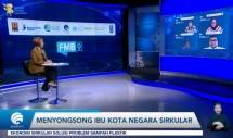 diskusi virtual bertajuk "Menyongsong Ibu Kota Negara Circular" yang digelar Forum Merdeka Barat 9 (FMB9) di Jakarta, Kamis (28/7/2022).