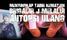 Misteri penyebab kematian Brigadir segera akan terungkap secara jelas. Demi keterbukaan autopsi ulang jenazah Brigadir J dilakukan Polri disaksikan semua pihak.foto: trbratanews