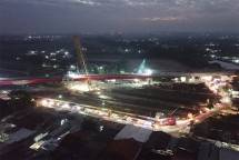 Brantas Abipraya Segera Tuntaskan Flyover Ganefo