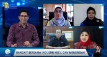 Diskusi Virtual terkait penghargaan Upakarti 2022 Bangkit Bersama Industri Kecil dan Menengah yang diselenggarakan oleh Forum Merdeka Barat 9 (FMB9) di Jakarta, Senin (8/8) 