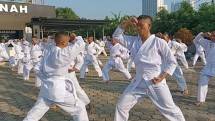Prajurit Yonkes 1 Marinir Perdalam Ilmu Bela Diri Karate