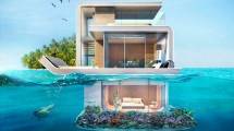 Merasakan Sensasi Menginap di The Floating Seahorse, Vila Bawah Laut di Dubai