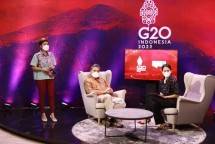 Direktur Jenderal Kebudayaan Kemendikbudristek selaku Koordinator Pertemuan Tingkat Menteri Kebudayaan G20, Hilmar Farid dalam diskusi online bertema "Kebudayaan untuk Bumi Lestari&rdquo; yang digelar Forum Merdeka Barat 9 (FMB9) pada Kamis, (11/8/22). 