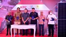 Peresmian SPKLU dan PLTS di Gerai KFC Jalan Panjang 