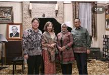 Gubernur Anies Baswedan saat berkunjung ke kediaman Menlu Yoshimasa Hayashi (foto @aniesbaswedan)