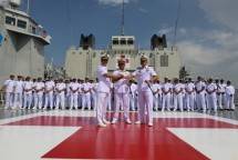 Letkol Laut (P) Anang Setioko Jabat Komandan KRI dr Wahidin Sudirohusodo 991 