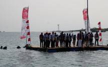 Serunya Parade Merdeka Tanjung Lesung, Gelar Upacara di Bawah Laut