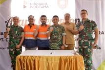  Panglima Kodam (Pangdam) XIV Hasanuddin Mayjen TNI Andi Muhammad meninjau Objek Vital Nasional (Obvitnas) dan Program Proyek Strategis Nasional (PSN) fasilitas pengolahan dan pemurnian (smelter) Nikel 