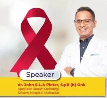 dr. John S. L. A. Pieter, S. pB (K) Onk selaku Dokter Spesialis Bedah Onkologi di Siloam Makassar