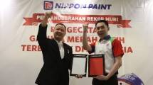 Gelaran Gapura Merah Putih Nippon Paint Pecahkan Rekor MURI ke-3