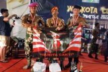 Prajurit Yonif 5 Marinir Raih Juara Pertama Kejuaraan Binaraga