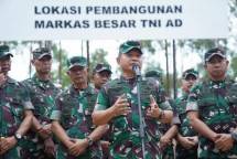 KASAD Jenderal TNI Dudung Abdurachman Tinjau Lokasi Pembangunan Mabesad di IKN