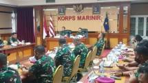 Exit Briefing Kinerja Itjen TNI Periode III 2022 di Mako Kormar