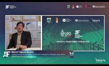 Kepala DPMPTSP Provinsi DKI Jakarta Benni Aguscandra saat konferensi pers Jakarta Investment Forum 2022
