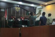 Suasana Sidang Pengadilan
