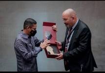 Menparekraf Sandiaga Uno mengajak Duta Besar Eroupan-Asean Business Council (EU-ABC) Tassilo Brinzer berkolaborasi memajukan sektor Parekraf di Indonesia pada saat kunjungan ke Gedung Sapta Pesona, Jakarta (1/9/2022).