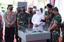 KASAD Jenderal TNI Dudung Abdurachman Letakkan Batu Pertama Revitalisasi Makam Auliya Sono di Sidoarjo