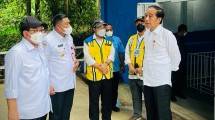 Presiden Jokowi Tinjau SPAM Wey Momolin di Saumlaki Kepulauan Tanimbar