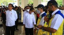 Presiden Jokowi Tinjau Penataan Kawasan MTQ Saumlaki