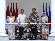 Presiden Jokowi dan Presiden Marcos Jr 