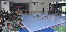 Jelang Latopsla Dabosingkep, Dankormar Tinjau Tactical Floor Game Pasukan Pendarat