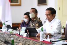 Presiden Jokowi Pimpin Rapat Terkait Evaluasi Proyek Strategis Nasional