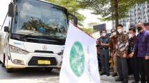 Peresmian layanan Trans Jababeka