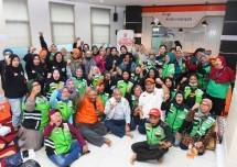 Ratusan Driver Ojol Datangi PKS Titip Aspirasi Keberatan Kenaikan BBM
