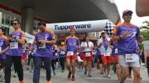 Tupperware Runation 7.2 K digelar tepat di Hari Kemerdekaan RI tanggal 17 Agustus 2017 di Epiwalk Kawasan Epicentrum, Kuningan, Jakarta Selatan, Kamis (17/8/2017). (Foto: IST)