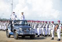 Koarmada III Gelar Upacara Militer dan Syukuran HUT TNI Angkatan Laut Ke-77