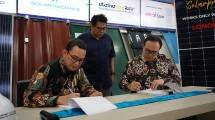 Utomo SolaRUV dan Solar Radiance Teken Kontrak Payung Penyediaan Modul Surya Kelas Dunia