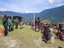 Dandim 1714 Puncak Jaya Kunjungan Kerja Ke Distrik Yambi Papua
