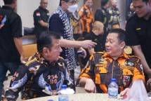 Ketua Dewan Pembina DPP 234 Solidarity Community K.P.H. H. Yapto Sulistio Soerjosoemarno bersama Ketua MPR RI