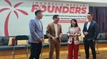 Konferensi pers Indonesia Mencari Founders