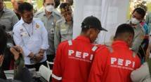 Mentan SYL bersama mahasiswa PEPI